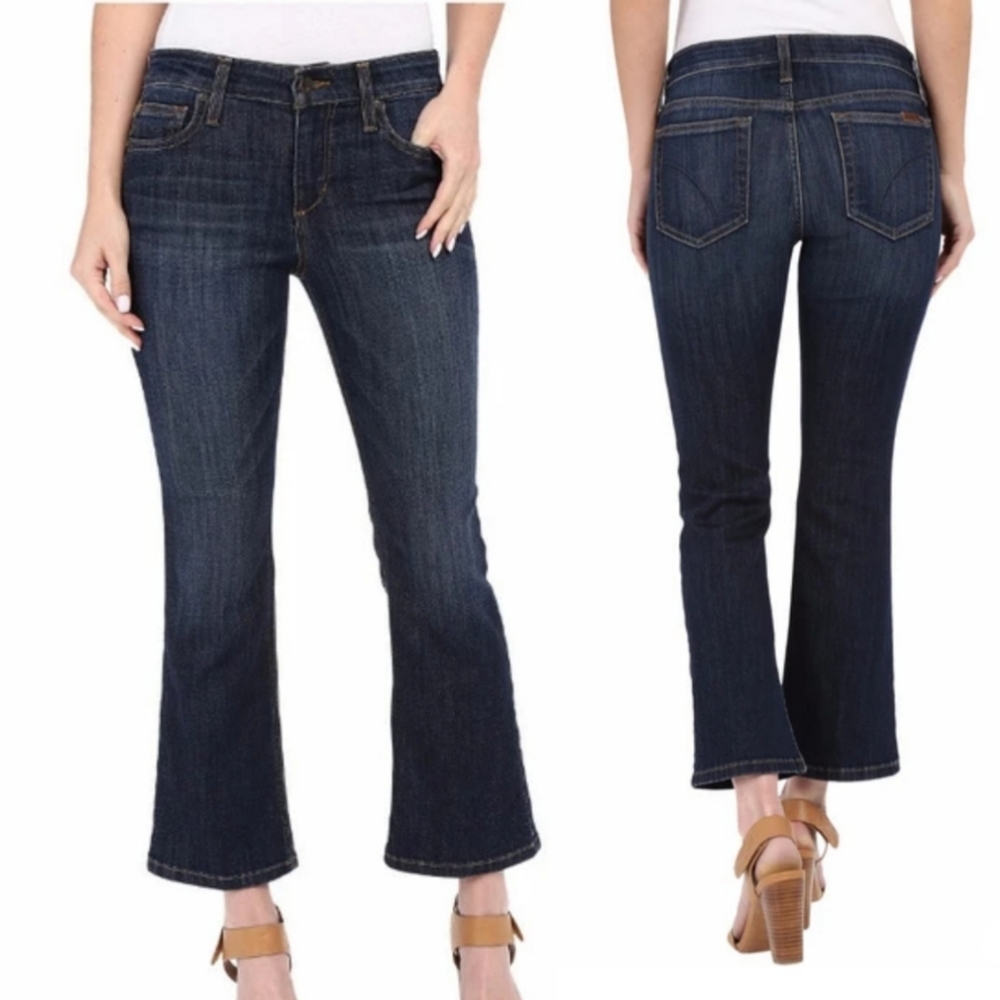JOES JEANS Cool off Olivia midrise cropped flare